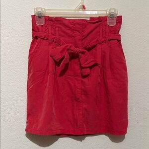 Rust Bow-Tie Women's Skirt